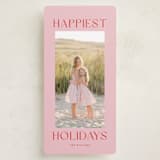 "Elevate" - Holiday Cards in Candy Cane by Angela Thompson - Front