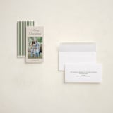 "Prep" - Holiday Cards in Sage by Annie Shapiro - Fully Customized
