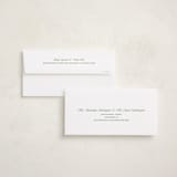 "Prep" - Holiday Cards in Sage by Annie Shapiro - Envelope Addressing