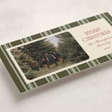 "Antique Stripes" - Holiday Cards in Pine by Robert and Stella - Detail
