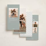 "sentimental" - Tall Holiday Cards in Mint by Sara Hicks Malone - Back of Card Options