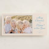 "Paradise" - Tall Holiday Cards in Sky by Carolyn MacLaren - Front