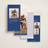 "blissful" - Holiday Cards in Midnight by Annie Shapiro - Back of Card Options