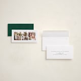 "Minimal Frame" - Holiday Cards in Balsam by Ekko Studio - Fully Customized