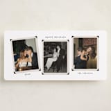 "Vintage Album" - Tall Holiday Cards in Snow by Tamara Hilje - Front