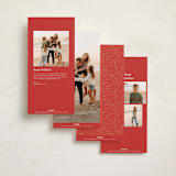 "Stacked Trio" - Holiday Cards in Holly by Michelle Taylor - Back Designs