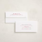 "Inner Joy" - Tall Holiday Cards in Ruby by Lauren Chism - FREE Recipient Addressing