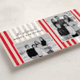 "Vintage Stripes" - Holiday Cards in Candy Cane by Stacey Day - Detail