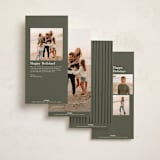 "Photo Booth Holiday" - Holiday Cards in Evergreen by Chelsea Petaja - Back Designs