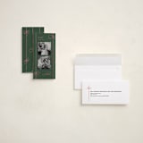 "Wrapped Bows" - Tall Holiday Cards in Wreath by Kristin Oliversen - Assembled