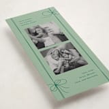 "Wrapped Bows" - Holiday Cards in Elf Shoes by Kristin Oliversen - Detail