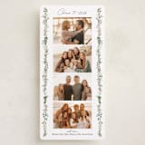 "Side Vine" - Holiday Cards in Pine by Susan Moyal - Front