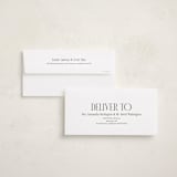 "Classic & Modern" - Tall Holiday Cards in Pine by Brianne Larsen - FREE Recipient Addressing