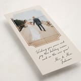 "Selena" - Tall Holiday Cards in Marshmallow by Pati Cascino - Detail