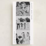 "Stacked Photo Strip" - Holiday Cards in Tuxedo by Alethea and Ruth - Front