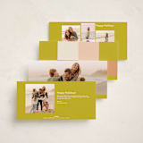 "Squared" - Holiday Cards in Bell by Morgan Kendall - Back of Card Options