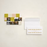 "Squared" - Holiday Cards in Bell by Morgan Kendall - Assembled