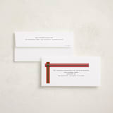 "Reel" - Tall Holiday Cards in Almond by Morgan Kendall - FREE Recipient Addressing