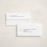 "Holiday Film" - Tall Holiday Cards in Snow by Robert and Stella - FREE Recipient Addressing