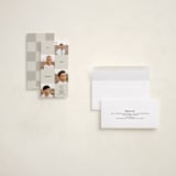 "Tall Squares" - Tall Holiday Cards in Vanilla by Kelly Watkins - Assembled