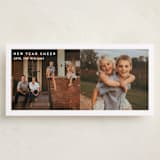 "Mingo" - Holiday Cards in Snow by Deynaaz Daraei - Front