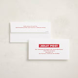 "Lulu" - Holiday Cards in Stocking by Megan Davis - Envelope Addressing