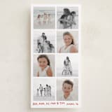 "Candid" - Holiday Cards in Berry by Inkblot Design - Front