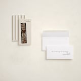 "Vintage Holiday Vibe" - Tall Holiday Cards in Eggnog by Cleghorn Creative - Assembled