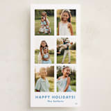 "Wander" - Tall Holiday Cards in Frost by Megan Davis - Front