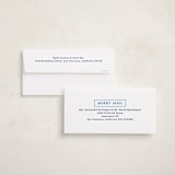 "Wander" - Tall Holiday Cards in Frost by Megan Davis - FREE Recipient Addressing
