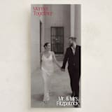 "Together" - Tall Holiday Cards in Berry by Inkblot Design - Front