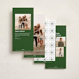 "Together" - Holiday Cards in Evergreen by Inkblot Design - Back Designs