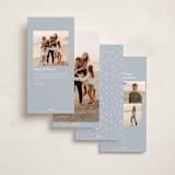 "Snowy Neighborhood" - Holiday Cards in Ice by Becky Nimoy - Back of Card Options