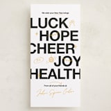 "Holiday scribbles" - Holiday Cards in Tuxedo by Owl and Toad - Front