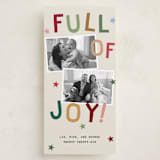 "Full of Joy (& Cheer)" - Holiday Cards in Cozy Cabin by Kercia Jane - Front