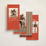 "Full of Joy (& Cheer)" - Holiday Cards in Jubilant by Kercia Jane - Back of Card Options