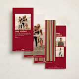 "Full of Joy (& Cheer)" - Holiday Cards in Cozy Cabin by Kercia Jane - Back Designs