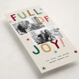 "Full of Joy (& Cheer)" - Holiday Cards in Cozy Cabin by Kercia Jane - Detail