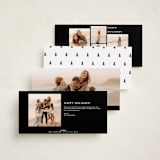 "Evoke" - Holiday Cards in Snow by Everett Paper Goods - Back of Card Options