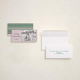 "Prep" - Holiday Cards in Petal by Annie Shapiro - Assembled