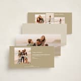 "Side Script" - Holiday Cards in Sugar by Kaydi Bishop - Back of Card Options