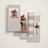 "Candid moments" - Holiday Cards in Snow by Catherine Culvenor - Back of Card Options