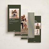 "Vintage photo card" - Holiday Cards in Forest by Maja Cunningham - Back of Card Options