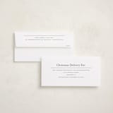 "Charm" - Holiday Cards in Cherry by Nicoletta Savod - FREE Recipient Addressing