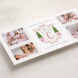 "Family Crest" - Holiday Cards in Sugar Plum by Susan Zinader - Detail