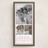 "Favorite Joys" - Holiday Cards in Fir by Alston Foster - Front
