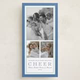 "Favorite Joys" - Holiday Cards in Wintermint by Alston Foster - Front