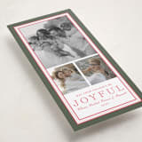 "Favorite Joys" - Holiday Cards in Fir by Alston Foster - Detail
