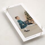 "Tied with Ribbon" - Holiday Cards in Snow by Heather Schertzer - Detail