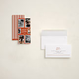 "Patchwork" - Holiday Cards in Cardinal by Pixel and Hank - Assembled